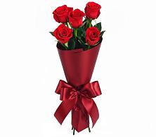 Букет 5 Красных роз Эдлесс Лав в Кожве