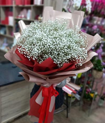 Букет цветов из: Гипсофила в Кожве