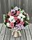 Букет цветов из: Альстромерии, Гвоздики, Розы и Хризантемы в Кожве