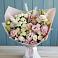 Букет цветов из: Альстромерии и Розы в Кожве