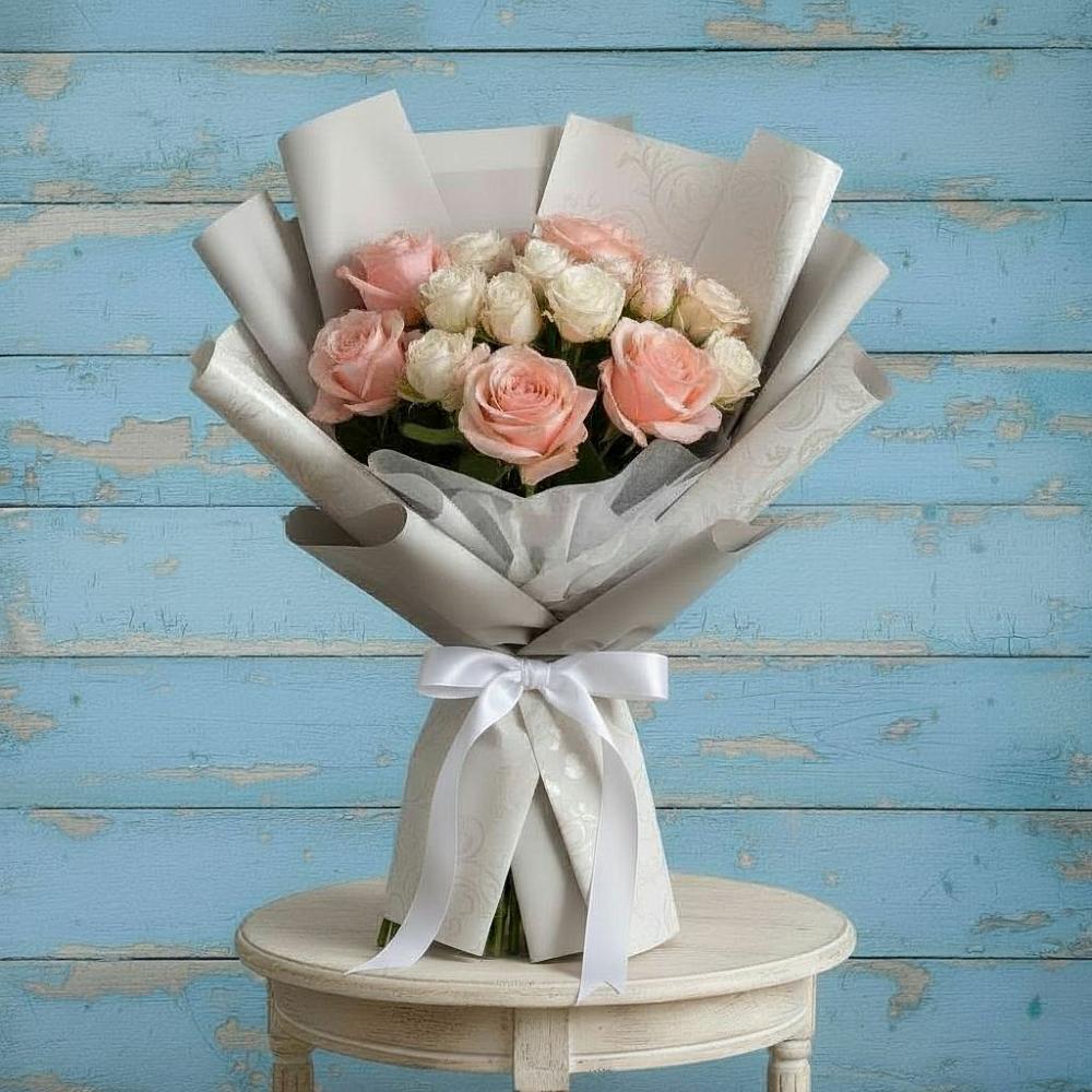 Букет цветов из: Розы в Кожве