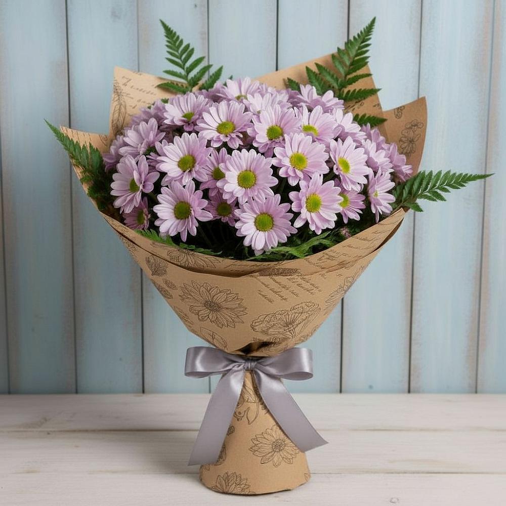 Букет цветов из: Хризантемы в Кожве