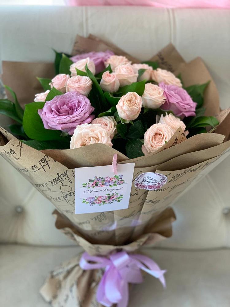 Букет цветов из: Розы в Кожве