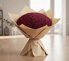 Букет 101 Красная роза в Кожве