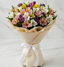 Букет цветов из:  Альстромерии в Кожве