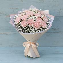 Букет цветов из:  Гвоздики в Кожве