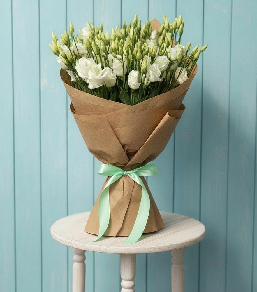 Букет цветов из: Лизиантусы в Кожве