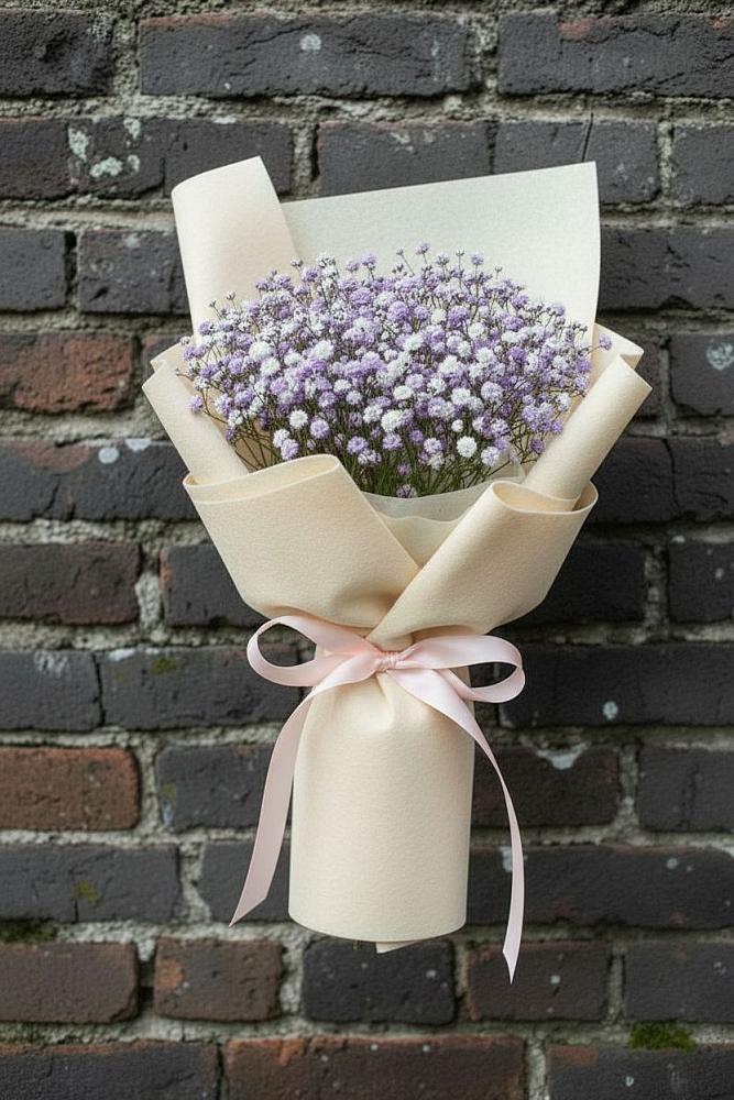 Букет цветов из: Гипсофила в Кожве