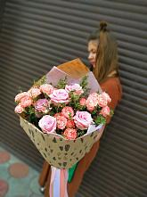Букет цветов из:  Розы #REPLACE_PRED# Кожве