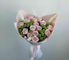 Букет цветов из:  Розы и Хризантемы в Кожве