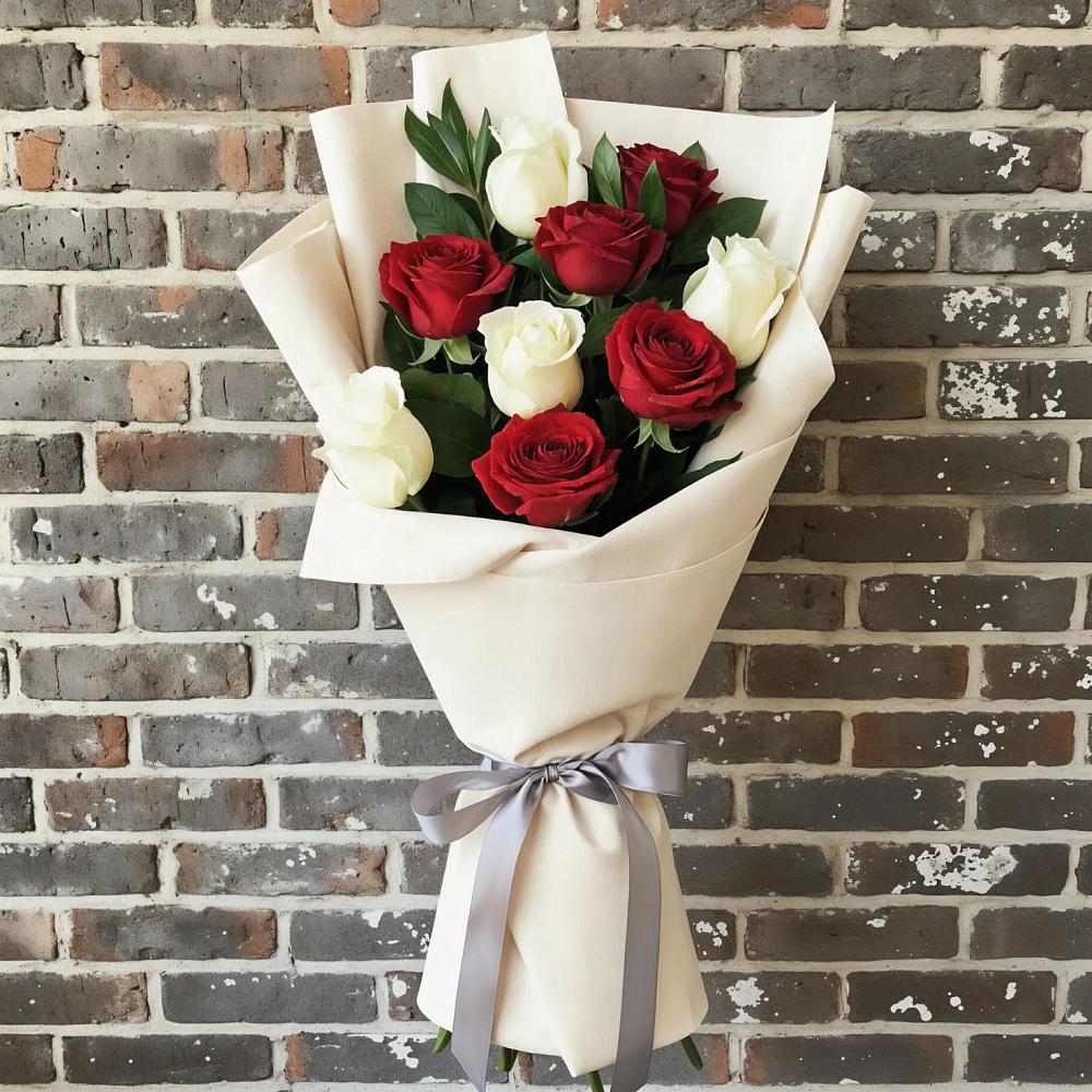 Букет цветов из: Розы в Кожве