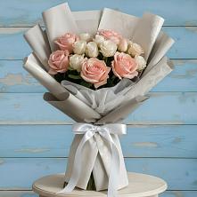 Букет цветов из:  Розы в Кожве