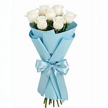 Букет 7 белых роз Проуд #REPLACE_PRED# Кожве