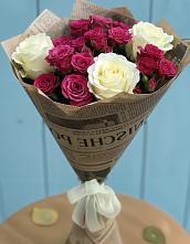 Букет цветов из:  Розы в Кожве