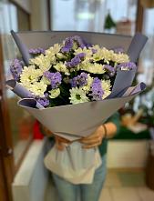 Букет цветов из:  Хризантемы #REPLACE_PRED# Кожве