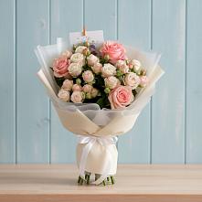 Букет цветов из:  Розы в Кожве