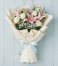 Букет цветов из:  Лилии в Кожве