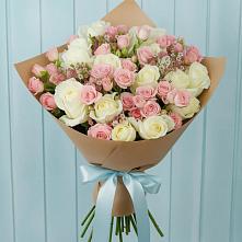 Букет цветов из:  Розы в Кожве