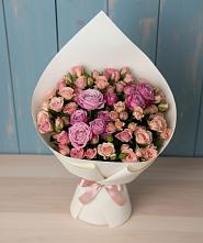 Букет цветов из:  Розы в Кожве